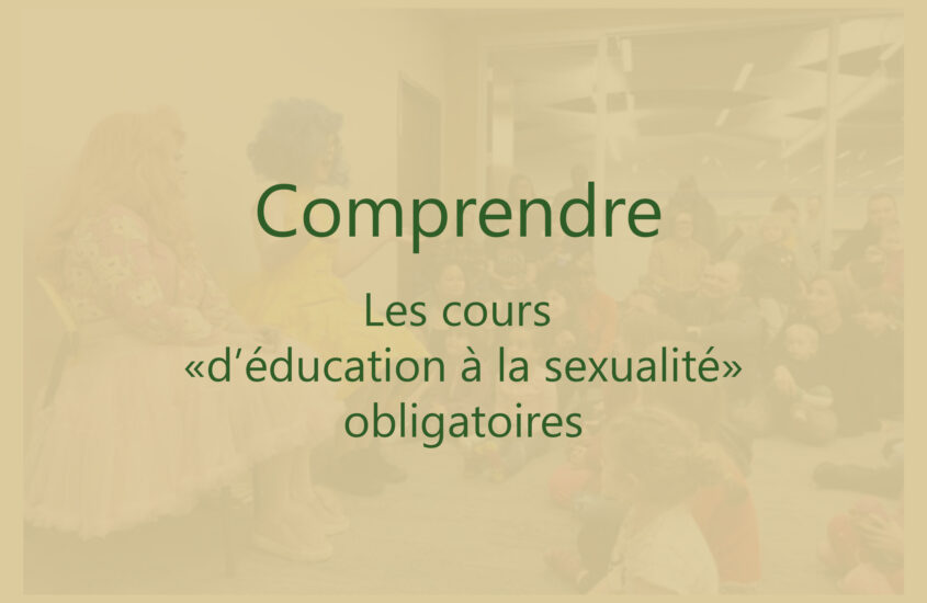 Dossier: Les Cours “d’éducation à la sexualité” obligatoires. Guide Evras et O.M.S.